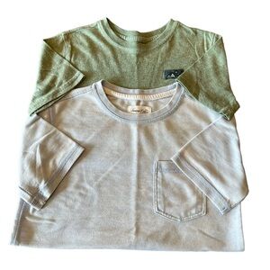 Boys Sovereign Code Threads 4 Thought Super Soft Blue and Green Tee Shirt Bundle